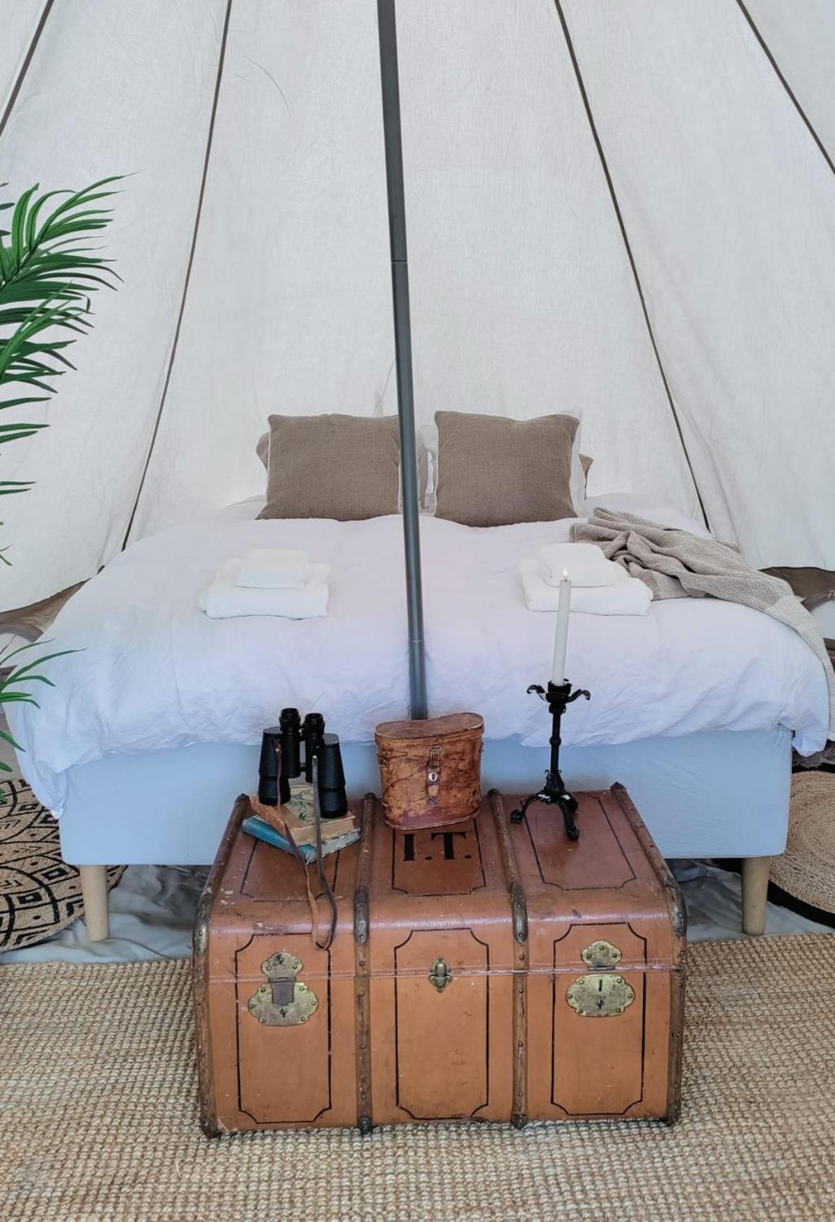 Luxury Tent With Restroom And Shower, Close To The Beach Ystad Exterior foto